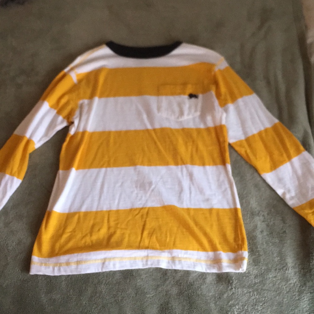 Boys long sleeve T Shirt L (10-12) Old Navy stripe